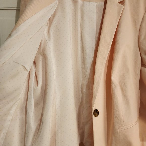 NWOT Lands' End Women's Light Pink Blazer - Picture 4 of 8